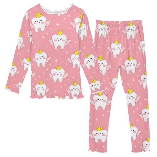Plaaee Pajamas Tooth Fairy Sleepwear for Kids