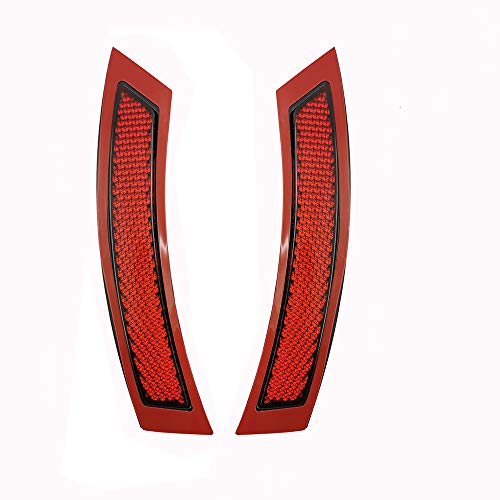 Image of 2pcs for BMW E92 E93 3 Series 2DR 2007-2013 Front Side Marke Fender Bumper Reflector (RED Lens)