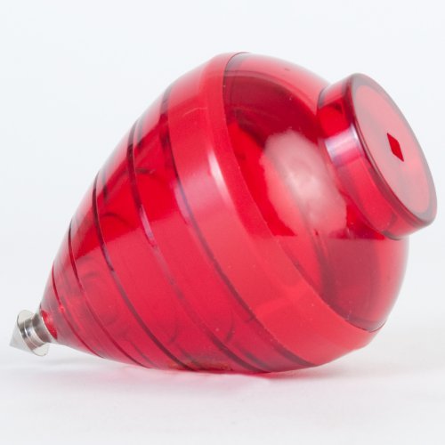 Spintastics Spintop Trompo Grande, Fixed Tip, Red