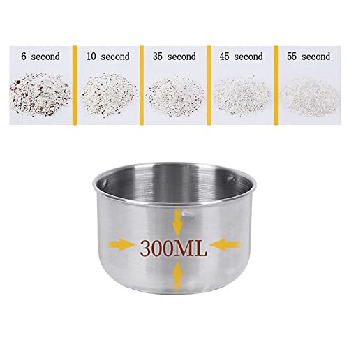 Flatware Molinillo de café eléctrico, Especias secas, Tuerca, Molinillo de Hierbas, Taza Desmontable, lavavajillas - Imagen 3