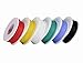 TUOFENG 24 AWG Flexible Silicone Wire, 30ft/9m Each (6 Colors), Tinned Copper Core, High Temp Resistant (-60C to +200C), Suitable for Electrical & Electronic Devices