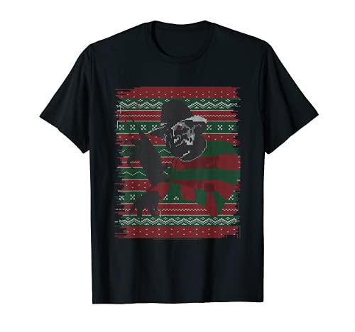 Una pesadilla en Elm Street Feria de Navidad Isla Camiseta