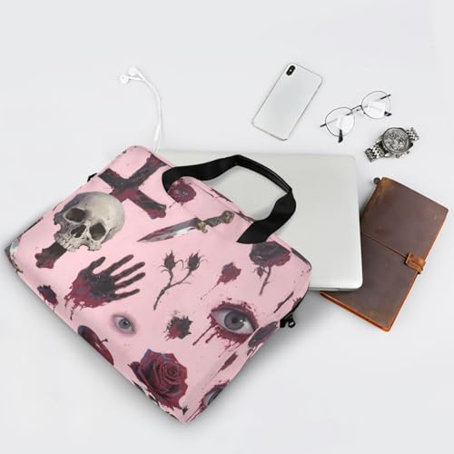 Maletín para laptop 15.6" bolso cruzado con asa miniatura 7
