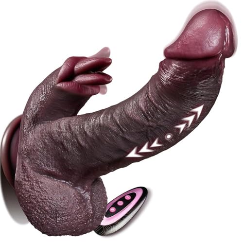 2026 New Edition Thrusting Diodes for Her Adult Toys for Women 8.46 Inch Realistic Silicone Dick with Strong Suction Cup for Hands Free Thrusting Play h567b (flesh1)