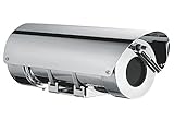 Explosionsgeschütztes Gehäuse Material: elektropolierter AISI 316L rostfreier Stahl Sonnenschutzdach >> Wischer >> Heizung im Lieferumfang Zertifizierungen: CE