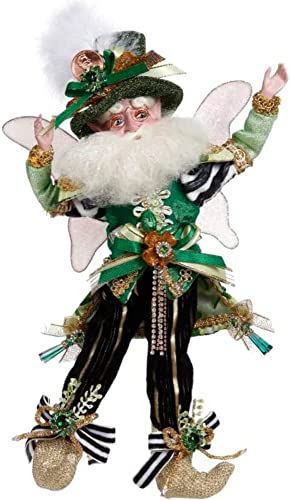 Mark Roberts Lucky Charm Fairy Boy 51-37188 – 10 Inch Collectible Figurine – St. Patrick’s Day Fairy Décor – Small Size with Certificate of Authenticity
