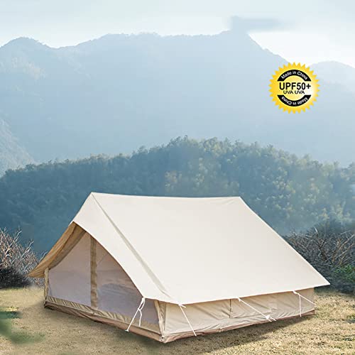 Carpa de Lona Algodón 320G para 6-8 Personas Camping miniatura 5
