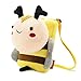 Animal children shoulder bag crossbody bag toy bag kindergarten cute bee cartoon girl bag cell phone bag