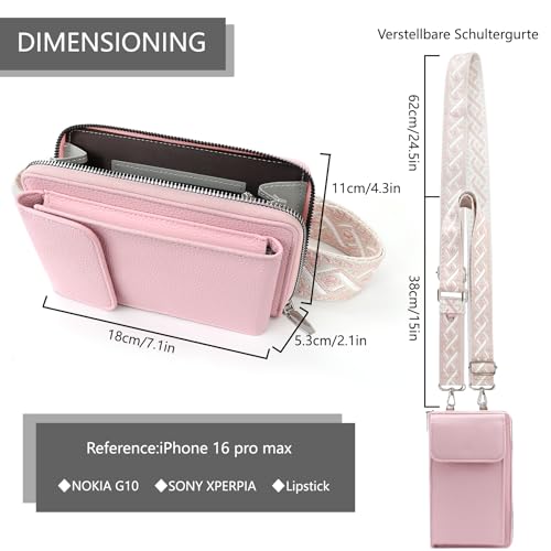 DBPBToU Pochette Téléphone Portable (Rose) – vue 4