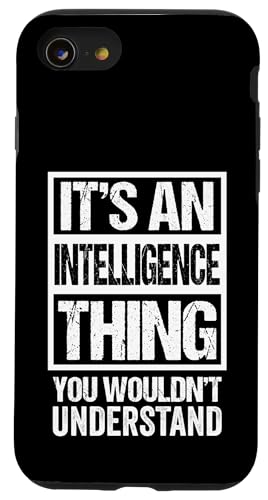 Sarcastic It's An Intelligence Thing You Wouldn't Understand スマホケース iPhone SE (2020) / 7 / 8 用