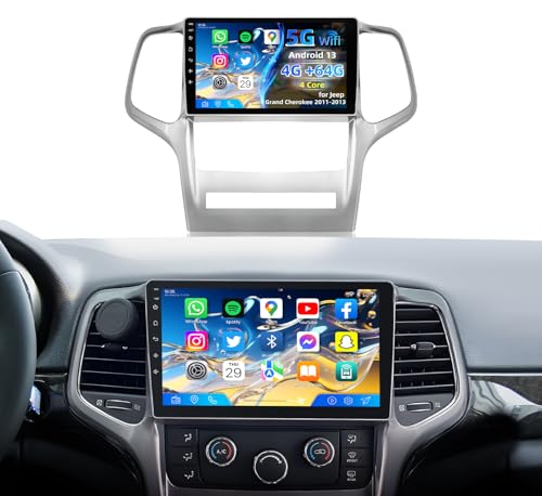 4G Ram 64G ROM Car Radio for Jeep Grand Cherokee ...