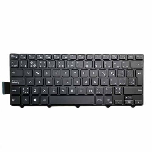 For DELL 14-3000 3467 3465 3468 5455 5448 �C�������p�m�[�g�p�\�R�� �L�[�{�[�h������o�b�N���C�g�Ȃ�