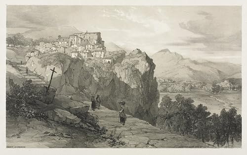 Cuadro Rocca Giovane di Edward Leaars Lienzo sin Reflejos para Paredes Vacías