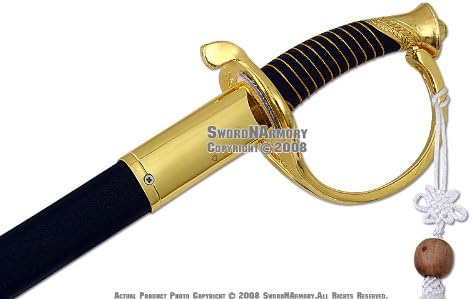 Miniatura 3 de Etrading Color dorado Cuerpo de Marines Vestido Uniforme Oficial NCO Sword Saber