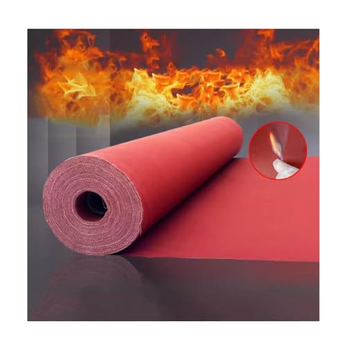 Coperte antincendio, Robusto Coperta For Saldatura Ignifugo, Fiamma Di Fuoco Spessa Ritardante Resistente Tessuto Telo Isolamento Dello Scudo Termico Tenda Di Saldatura(1MX1MX0.25mm)