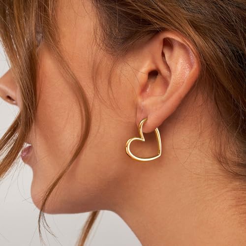 Gold Huggie Earrings for Women-14k Real Gold Plated Hoop Earrings Hypoallergenic Lightweight Hoops Gifts2