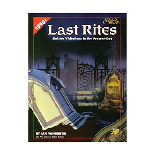 Last Rites (By: Paul Carrick (Illustrator) Ian Winterton)