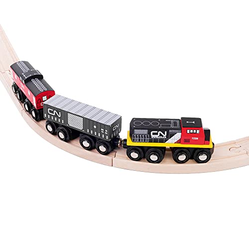 Bigjigs Rail CN Train - Andere belangrijke Wooden Rail Merken zijn Compatible - Image 4