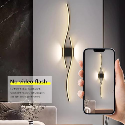 Iluminación de larga duración con apliques de pared interior LED recargables 3