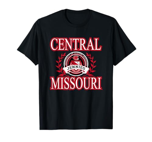 Central Missouri Mules Laurels Officially Licensed T-Shirt