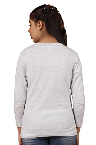 Image of KYDA KIDS Girls Cotton Full Sleeve Printed T-Shirt (Pack of 3)