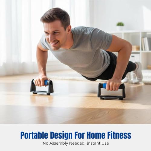 Image of Home Push Up Board, Multifunctional Training Board, Portable Stand, Ergonomic Handle, Chest Board with Handle