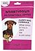 SmartyPaws Dog Supplement Chew for Puppies - Glucosamine, Probiotics, Chondroitin, Fish Oil Omega 3, MSM for Hip and Joint Support, Organic Turmeric, Peanut Butter Flavor (60 Ct) - Packaging May Vary