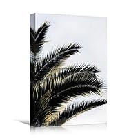 Canvas Wall Art Tree Against Sky Living Room Multicolor Nature Photography Relax/Calm Trees Tropical - 12x18 inches