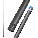RHINO Carbon Fiber Pool Shaft, Low Deflection 30' Single Shaft, Pro Taper Billiard Shaft, TIME Crystal Tip, 3/8-8, 3/8-10, 5/16-18, Q-loc Shaft (11.8 mm, 5/16-18)