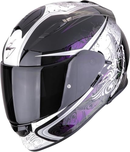 Casque Scorpion EXO-491 Run finition premium de couleur violette