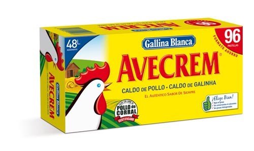 Caldo Avecrem Pollo 96 Pastillas