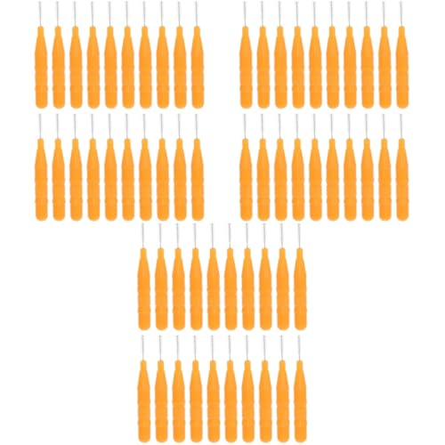 FRCOLOR 3sets Portable Makeup Tools Mini Interdental Brush Small Tooth Brush for Girls 20pcs*3