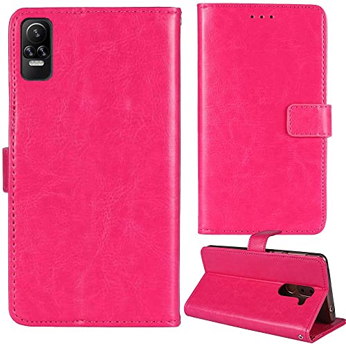 Lankashi Stand Premium Retro Business Flip Leather Case Protector Bumper for XGODY V40 6' Protection Phone Cover Skin Folio Book Card Slot Wallet Magnetic (Rose)