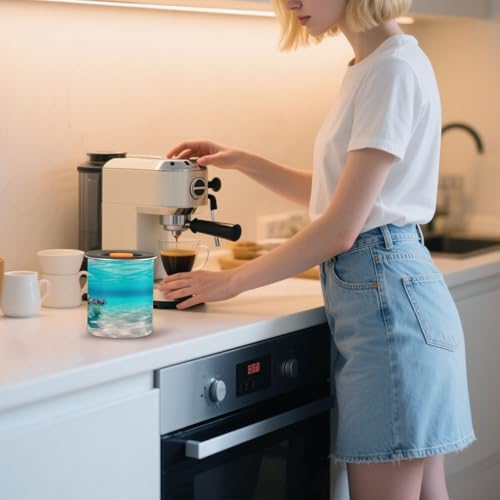Envase hermético de acero inoxidable para café 30oz miniatura 7