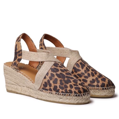 Espadrille compensée cuir Toni Pons Tossa : finis les pieds douloureux
