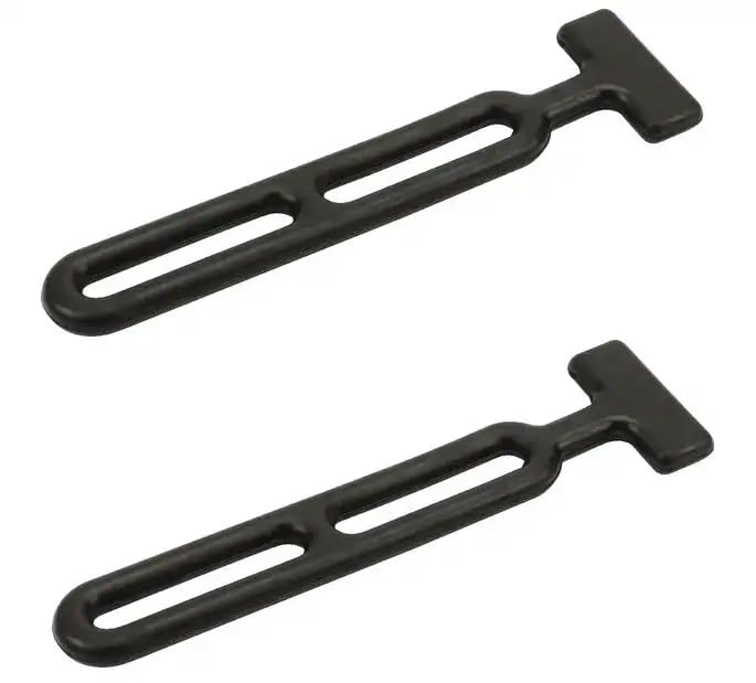 cyclingcolors 2x tendeur caoutchouc élastique 190mm porte vélo attache capot voiture tracteur remorque sangle piscine jardin extensible