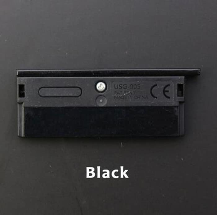 Image of Dust Proof Cover Case Card Slot Cover Cap Dust Plug Case for NDS Lite NDSL Console (Black)