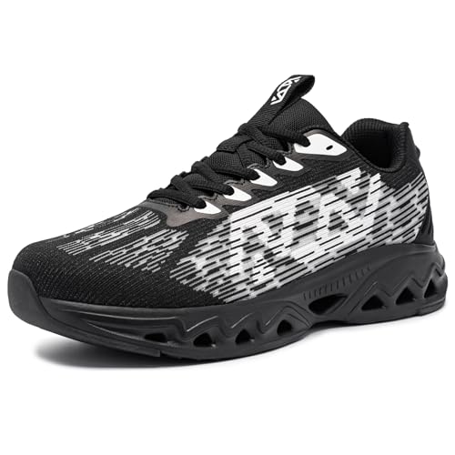Trainingsschuhe Herren Sportlich Herren Sportschuhe – Leichte Fitness-Sneaker Für Laufen, Training & Alltag Herrenschuhe Schwarz