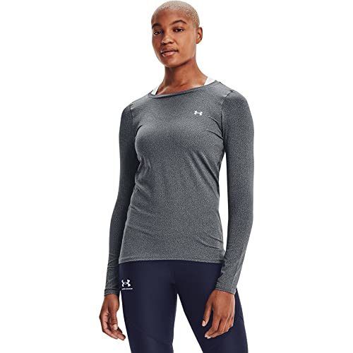 Image of Under Armour Women's Polyester Solid HG Armour Long Sleeve | 1328966-001