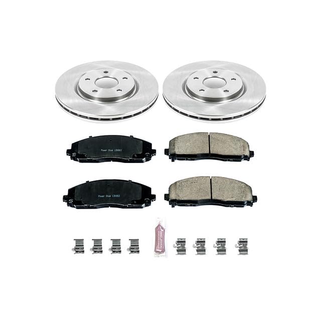 Power Stop B1104 Rear Brake Shoes - Semi-Metallic, Arc Ground For Proper Fit - Auto Specialty Replacement - View #8