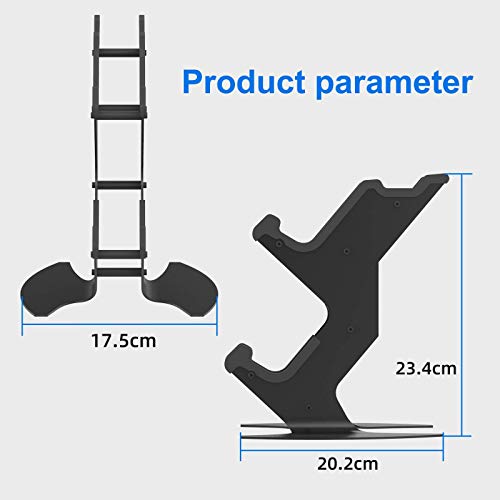 NBCP Controller Holder, Gaming Headset Stand Mount for PS5/PS4/Xbox Series X S/Xbox One/Switch/Headset Aluminum Metal Holder Universal Gamepad Gaming Controller Accessories by NBCP - Image 4