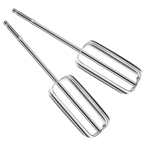 Oudizz Edelstahl Handmixer Rührbesen Aufsätze, 2 Stück - Kompatibel mit Hamilton Beach 64699 62692 62695v 62682rz