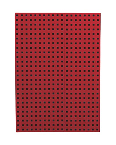 Paper-Oh Rouge Sur Noir - B5 - Ligné - 112 P. (Quadro)
