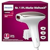 Philips Lumea IPL 7000 Series Haarentfernungsgerät – Alternative zur Laserhaarentfernung – 3 Aufsätze für Körper, Gesicht & Bikinizone, inkl. Korrekturtrimmer (BRI923/00)