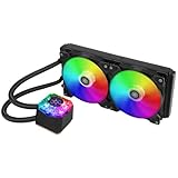 AIO for Silverstone IceGem 280, 280mm All-in-one Liquid Cooler for AM5 & Threadripper TR5 / SP6, SST-IG280-ARGB