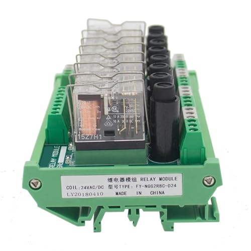 Module relais 24V DC AC 8 canaux G2R rail DIN pour protection armoire électrique - 4