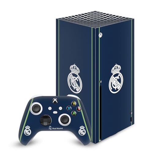 Real Madrid skin Xbox Series X Head Case Designs autocollant bleu foncé pour console de jeu