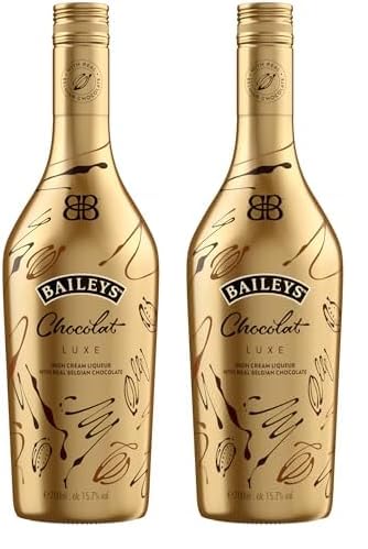 Baileys Chocolat Luxe, crema di whisky irlandese certificata B-Corp, 700 ml (Confezione da 2)