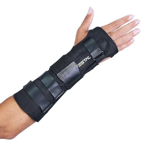 Kestal Munhequeira Tala Longa para Punho, órtese Preto, Bilateral, P