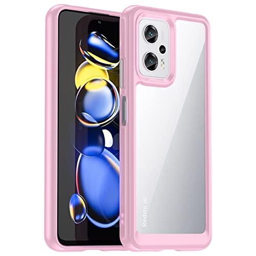 HAOYE Trasparente Cover per Xiaomi Poco X4 GT 5G
